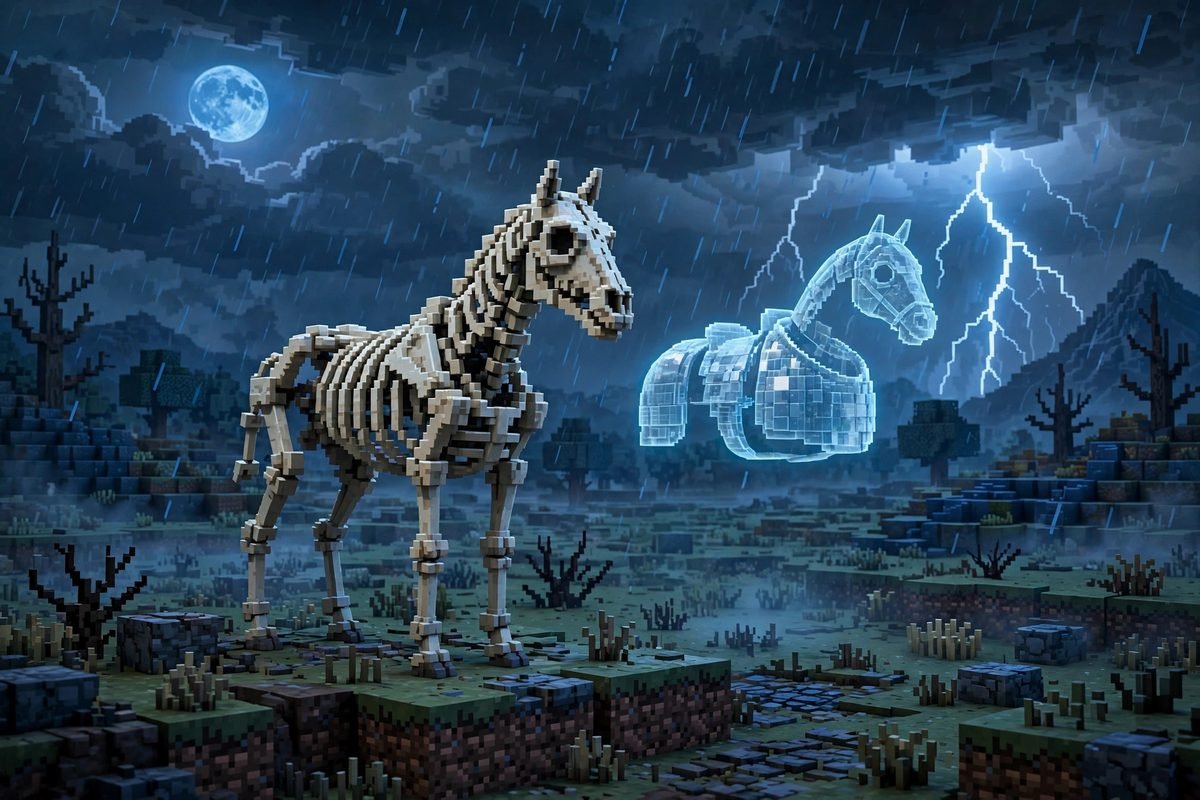 Can skeleton horses wear armor in Minecraft — equipment rules explained