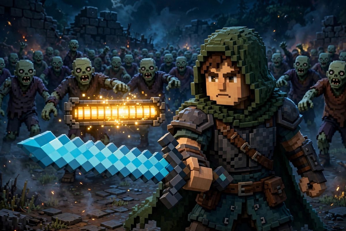 Sweeping attack Minecraft — attack cooldown bar timing